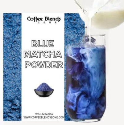 BEVERAGE: MATCHA BLUE LATTE - (GRANDE) 16OZ
