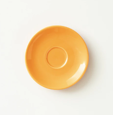 ORIGAMI 3OZ SAUCER ORANGE