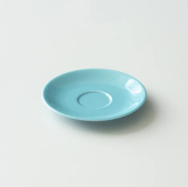 ORIGAMI 3OZ SAUCER TORQUOISE