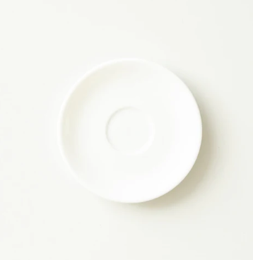 ORIGAMI 3OZ SAUCER WHITE
