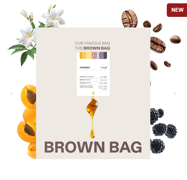BROWN BAG -ETHIOPIA - OROMIA-250g