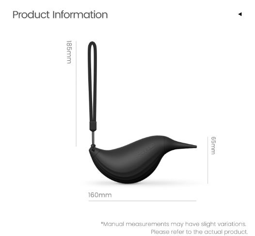 MHW-BIRD AIR BLOWER - BLACK