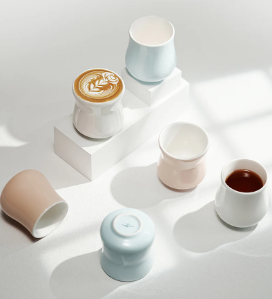 MHW- AURA CERAMIC CUP - 150ML THICK - WHITE