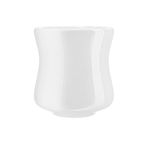 MHW- AURA CERAMIC CUP - 150ML THICK - WHITE