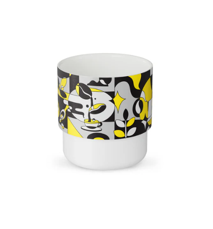 MHW- SWIRL CUP - BLACK GOLD