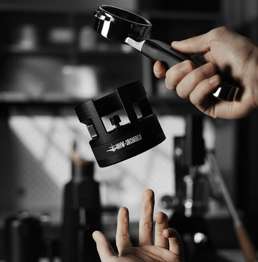 MHW-YU SERIES - PORTAFILTER HOLDER - BLACK 58.35MM