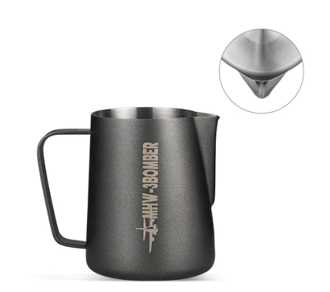 MHW-3.0 ROUND SPOUT MATTE BLACK - 450ML