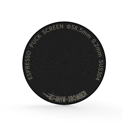 MHW- PUCKSCREEN 58.5 TITANIUM PLATED BLACK