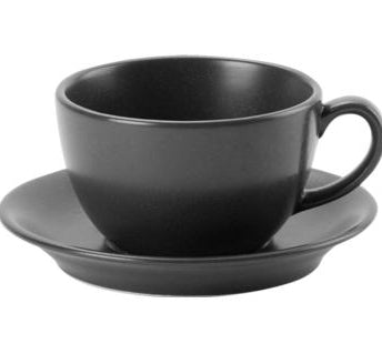 LATTE ART MATT BLACK CUP - 220ML