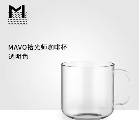 MAVO LMTD - TIME COFFEE CUP - TRANSPARENT