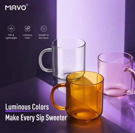 MAVO LMTD - TIME COFFEE CUP - TRANSPARENT