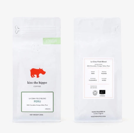 KISS THE HIPPO - LA CIMA FIELD BLEND - PERU 250G