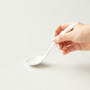 ORIGAMI CUPPING SPOON WHITE