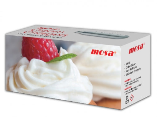MOSA CREAM CHARGERS - 24 PCS