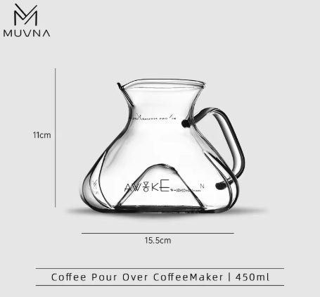 MUVNA - TORNADO SERVER TRANSPARENT 450ML