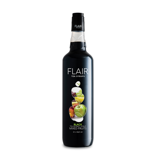 FLAIR SYRUPS - MIXED FRUIT BLACK TEA