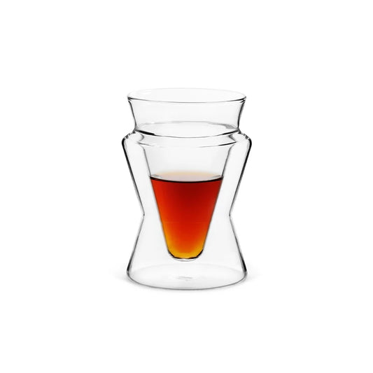 MHW - DW GLASS V SHAPED 130ML - TRANPARENT