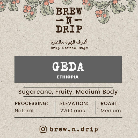 BREW N DRIP-GEDA - ETHIOPIA