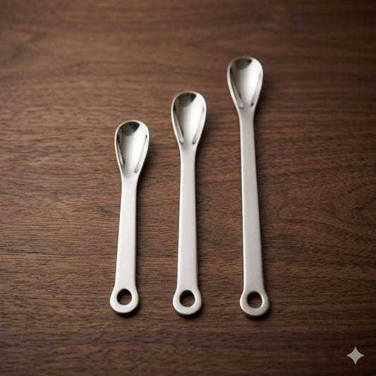 ESPRESSO SPOON WITH THE HOLE - LARGE