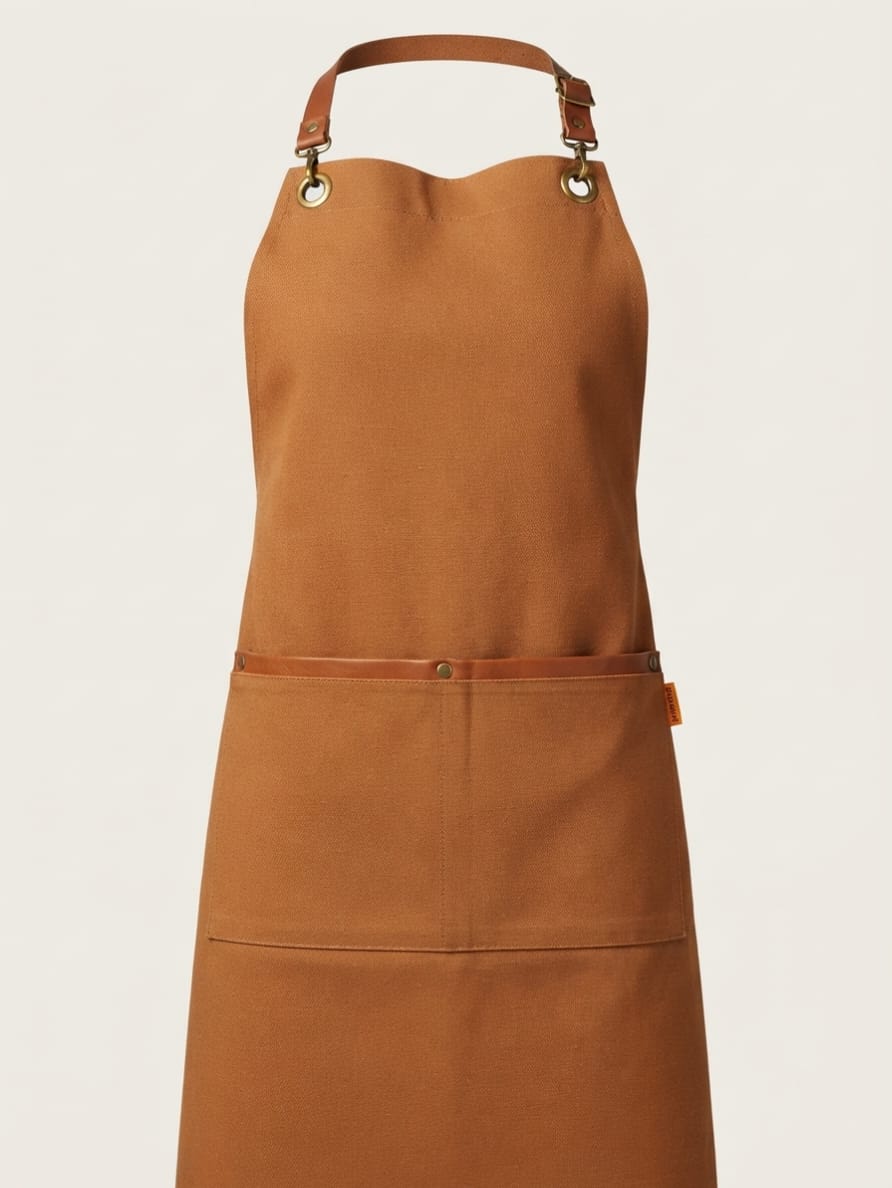 BARISTA APRON - BROWN 1