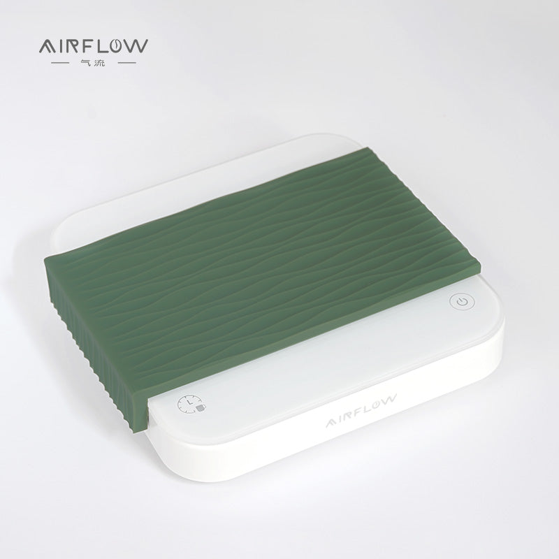 AIR FLOW - SCALE WHITE AND DARK GREEN