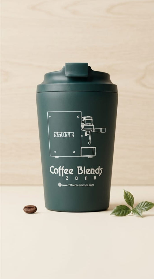COFFEE BLENDS ZONE TUMBLER 12OZ - DARK GREEN