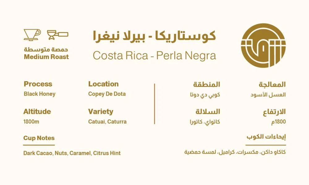 SHRQ - COSTA RICA - PERLA NEGRA 1 KG