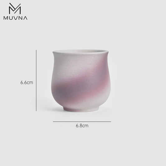 MUVNA-Ceramic cup-purple