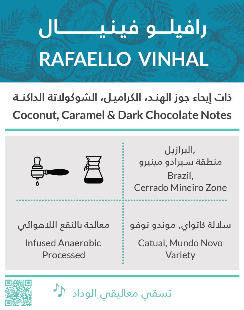 KIFFA - BRAZIL RAFFAELLO VINHAL 250G