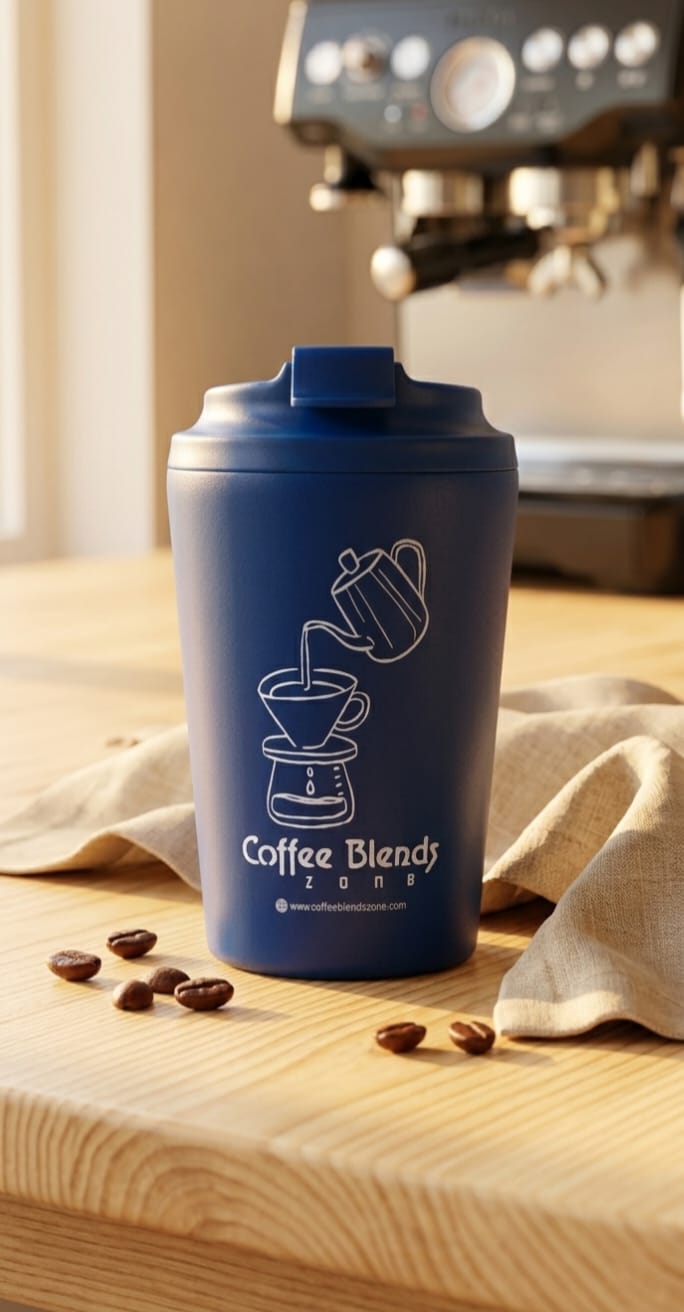 COFFEE BLENDS ZONE TUMBLER 12OZ - BLUE