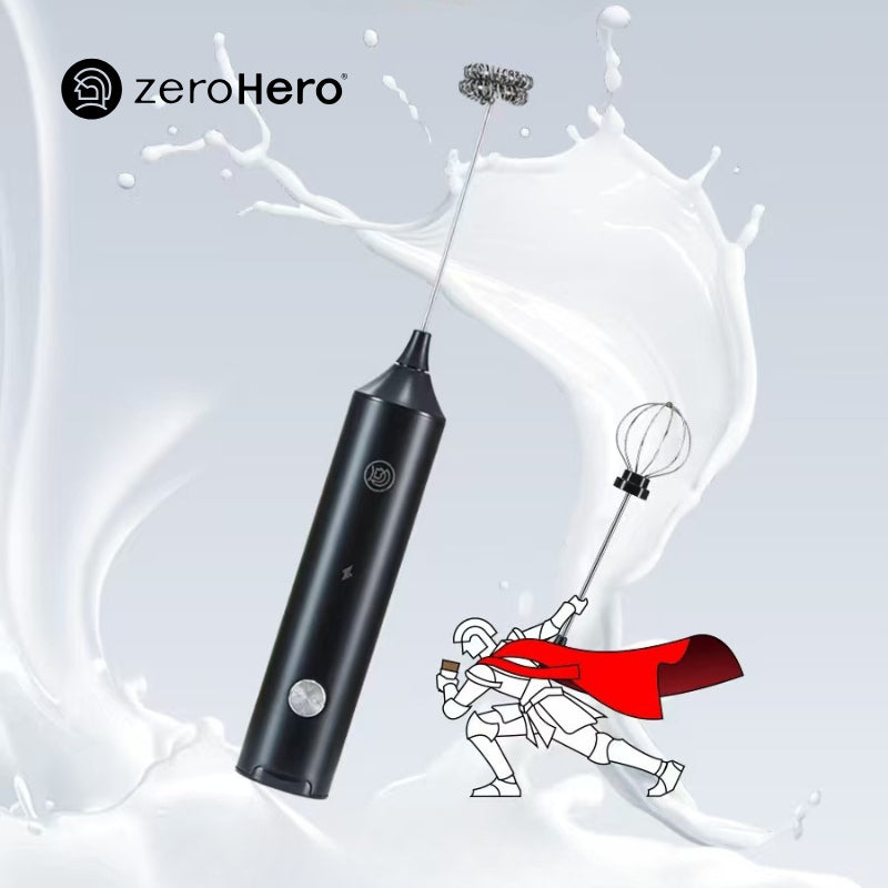 HERO - MILK FROTHER SILVER