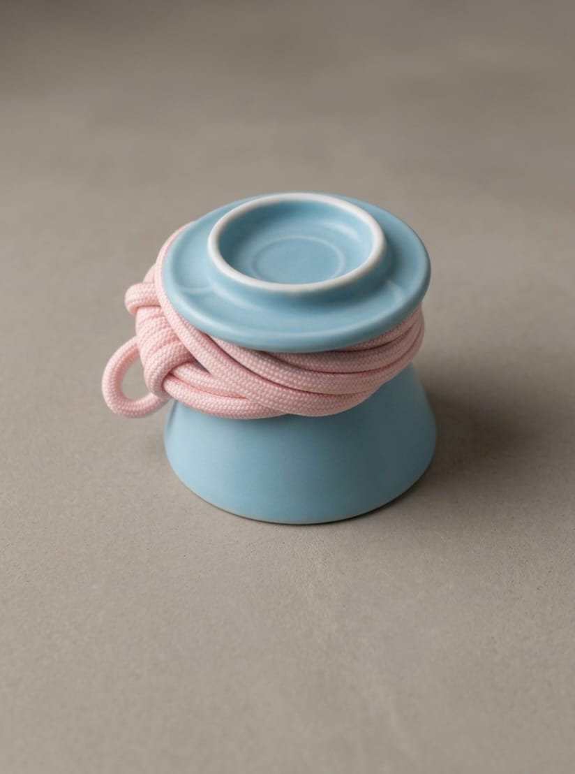COFFEE BLENDS ZONE TASTING CUP BLUE PINK