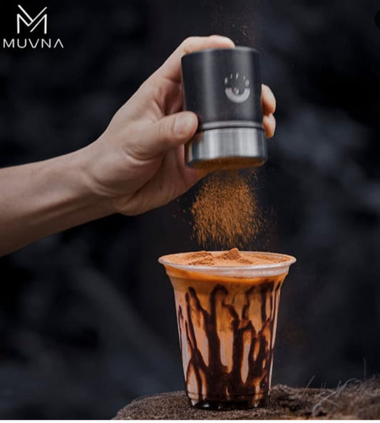 MUVNA - POWDER SHAKER - BLACK