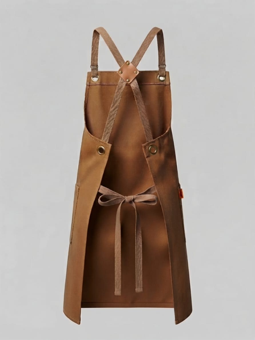 BARISTA APRON - BROWN 1