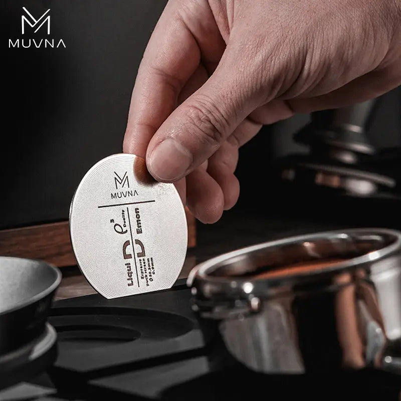 MUVNA-ρduality  espresso  puck  screen-58mm—three-layer