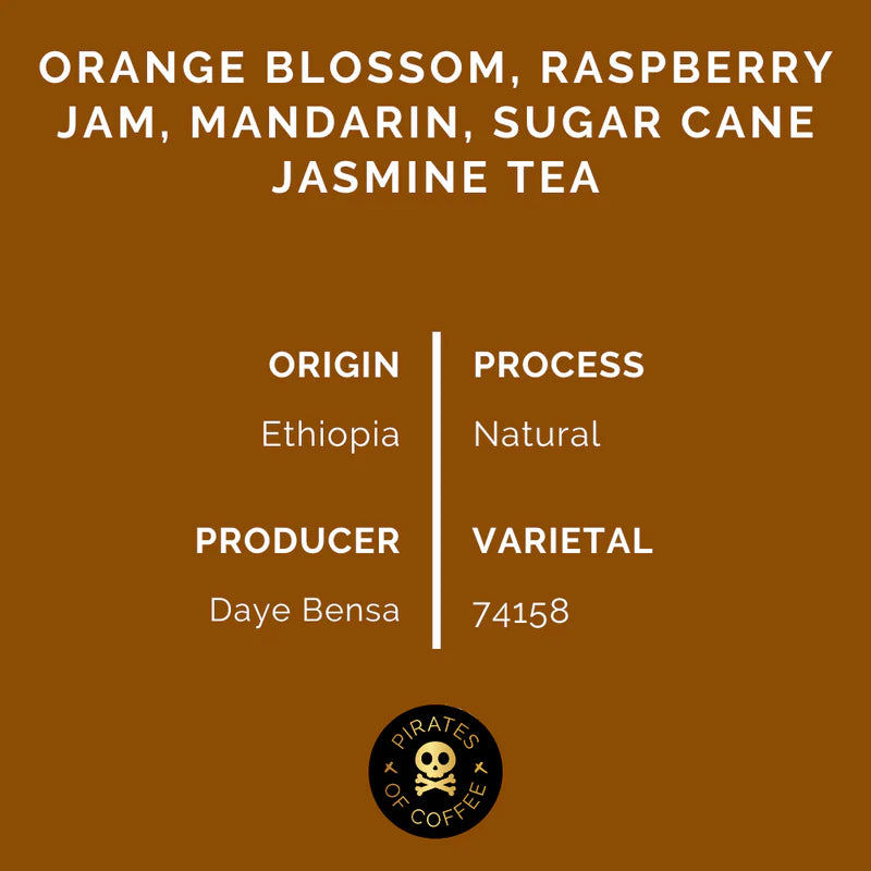 PIRATES OF COFFEE - ETHIOPIA - HAMASHO - 250G