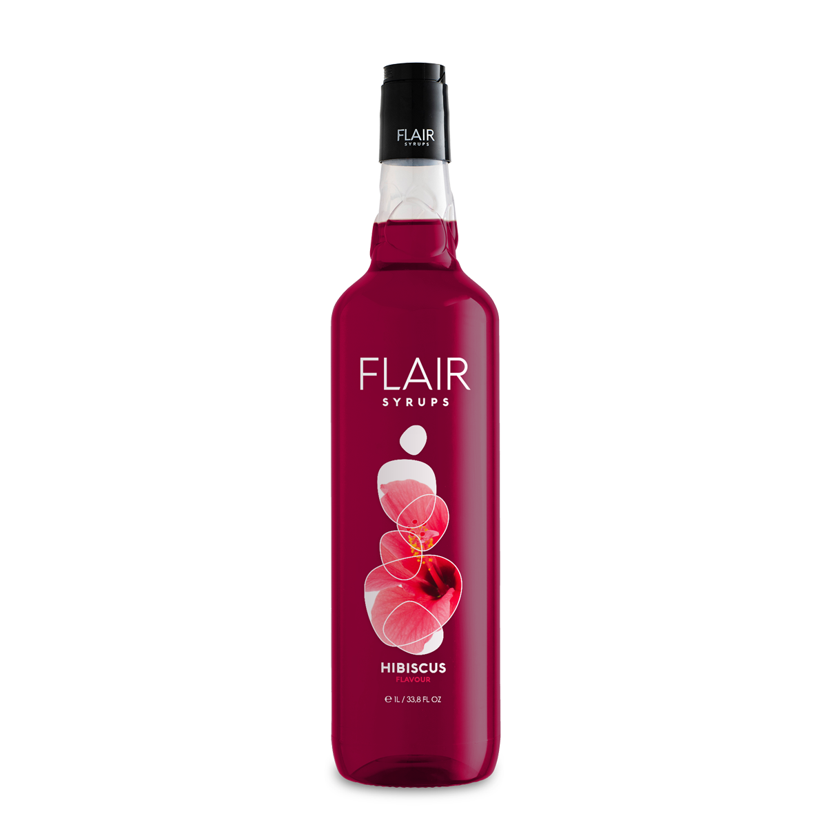 FLAIR- SYRUP HIBISCUS PET 1LT