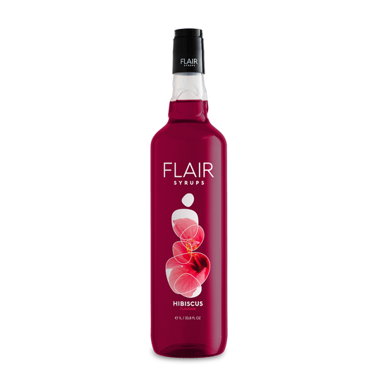 FLAIR- SYRUP HIBISCUS PET 1LT