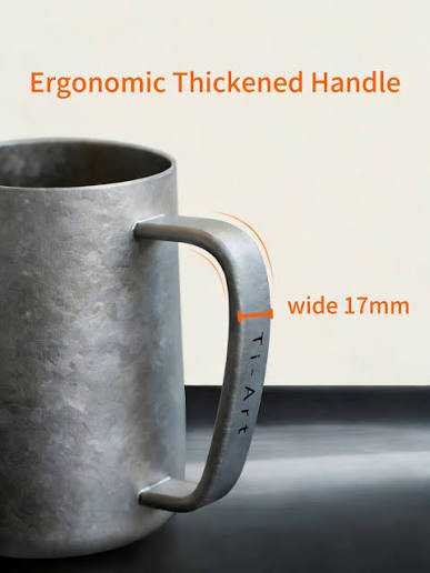 MUVNA - TI - ART PURE TITANIUM MILK PITCHER