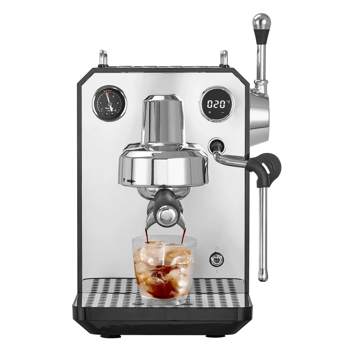 GEMILAI - G3006A ESPRESSO COFFEE MACHINE - METALLIC SILVER