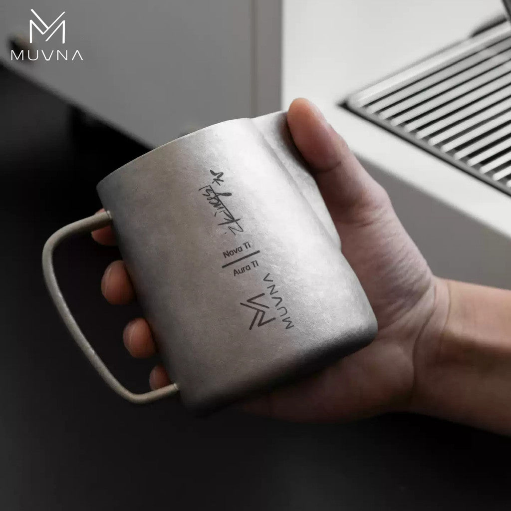 MUVNA - TI - ART PURE TITANIUM MILK PITCHER
