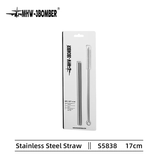 MHW- STAINLESS STEEL STRAW 17 CM