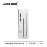 MHW- STAINLESS STEEL STRAW 17 CM
