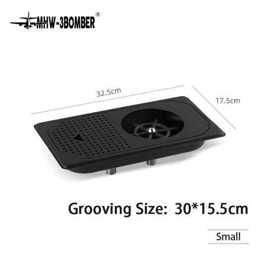 MHW- CUP RINSER Black 32.5*17.5cm