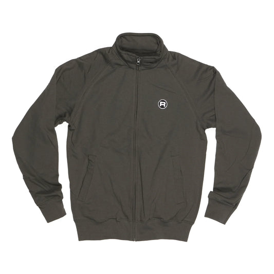 ROCKET ZIP UP SWEATSHIRT - GREY UNISEX (L)