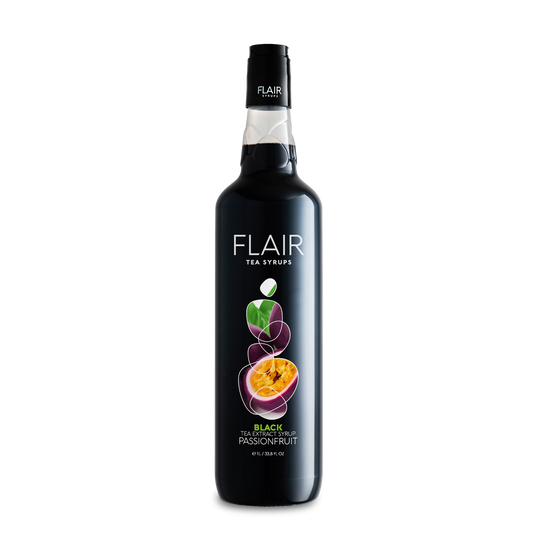 FLAIR SYRUPS - PASSION FRUIT BLACK TEA