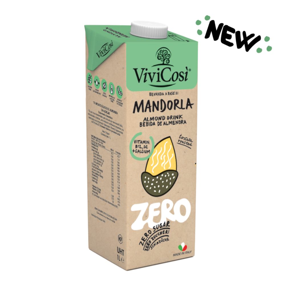 VIVICOSI - MANDOLA ALMOND DRINK - ZERO SUGAR