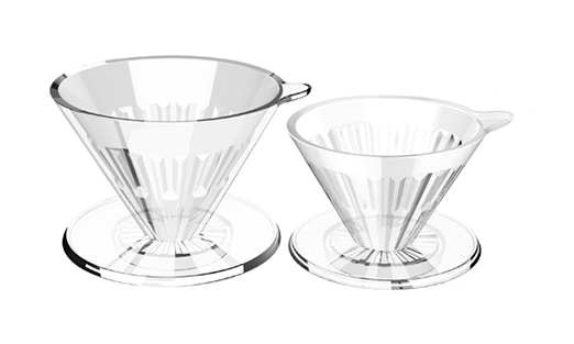 TIMEMORE- Crystal Eye Dripper 02 PC (2-4 Cups)