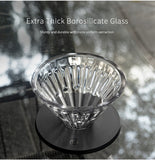 TIMEMORE-  Crystal Eye Glass Dripper 02 PC Holder Black