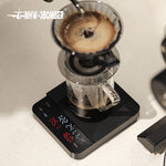 MHW-Black Box Coffee Scale Black
